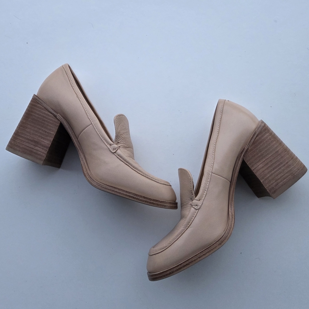 Crown Vintage Caitlun Pump Cream Off White Size 7 - Picture 3 of 8
